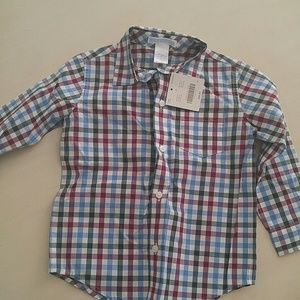 Janie and Jack never worn button up